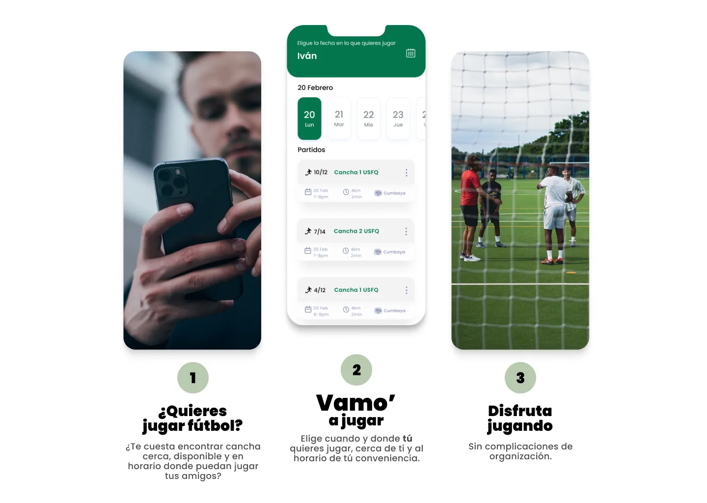 Vamo Soccer App